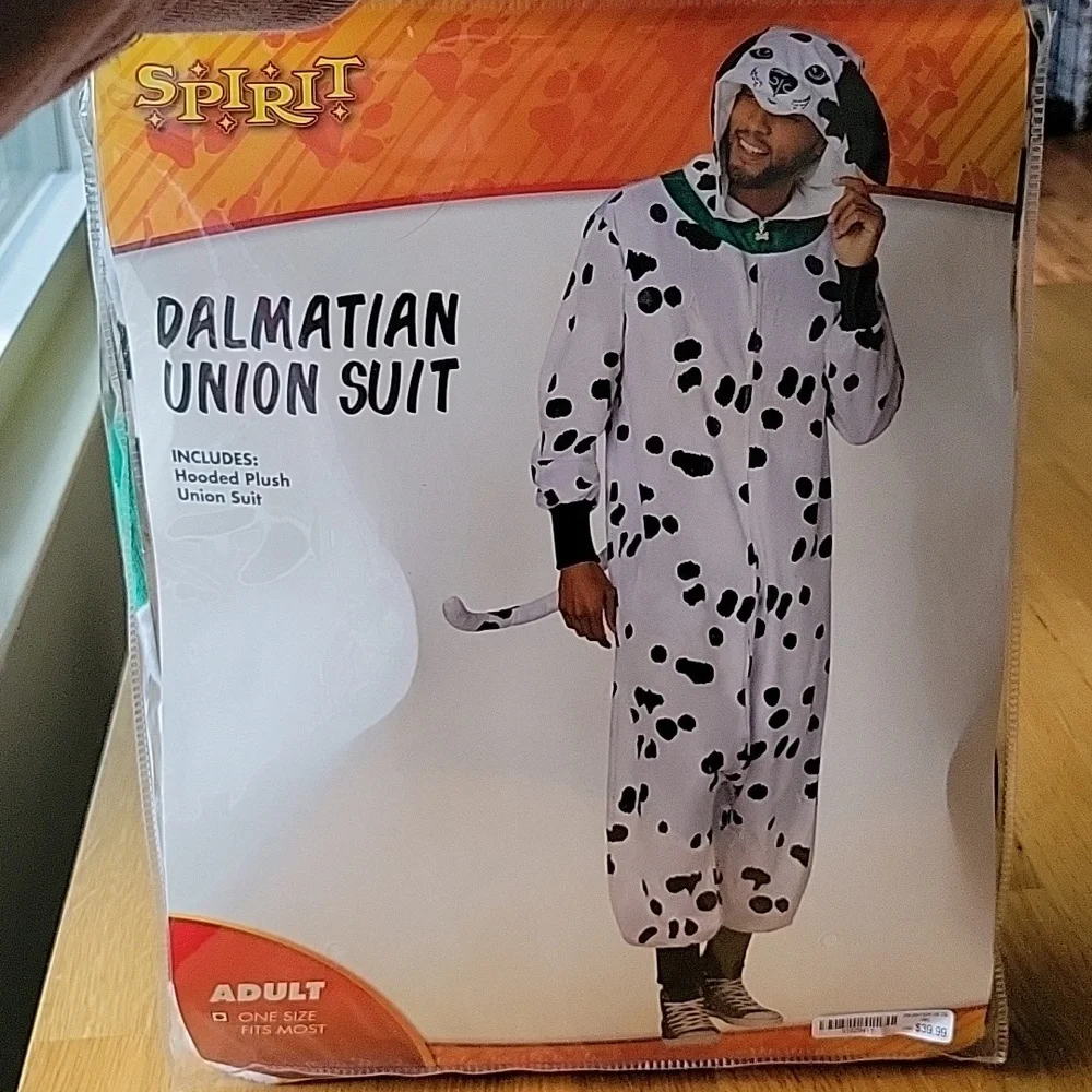 SPIRIT Adult Dalmatian Suit Costume - Picture 3 of 6